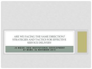 Are we facing the same direction?