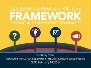 Practicing What We Preach: The Human Mosaic of the C3 Framework