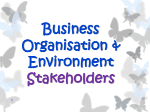 Stakeholders