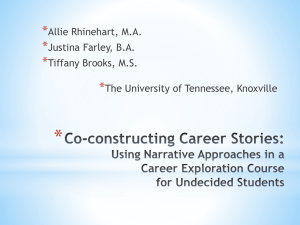 (PPTX, Unknown) - Tennessee Career Development