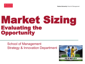 Market Sizing