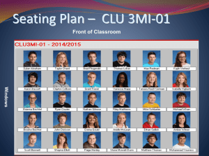 Understanding Canadian Law Course Outline - CLU 3MI