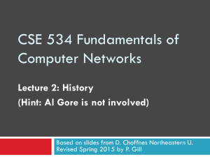 History - Networking Research Group