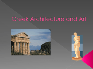 Greek art and architecture