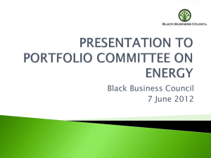 BBC - South African Photovoltaic Industry Association
