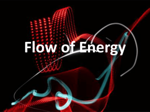 Flow of Energy