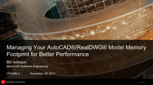 AcDbDatabase::reclaimMemoryFromErasedObjects