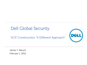 SCIF Construction: A Different Approach | Dell Security
