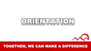 ORIENTATION - FinancialRevolution