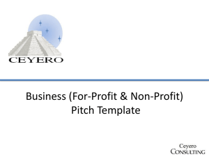 Investor Pitch Template
