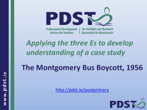 Syllabus principles www.pdst.ie Enquiry questions