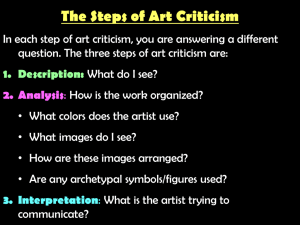 How to Analyze a Painting Power Point