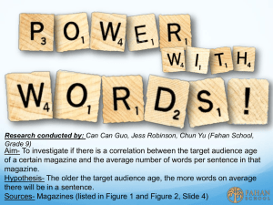 Power With Words
