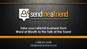 SMAF Presentation – Employee Only