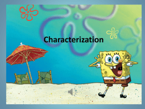 Characterization: Direct & Indirect Methods (STEAL)
