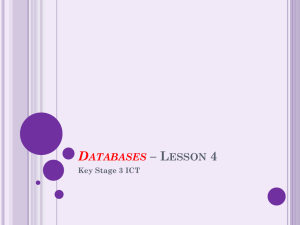 DB Lesson 4 - WordPress.com