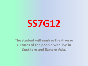 SS7G12 - Ms. Paradis 7th Grade TAG Social Studies