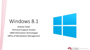 Windows 8.1.1 - Technology Days