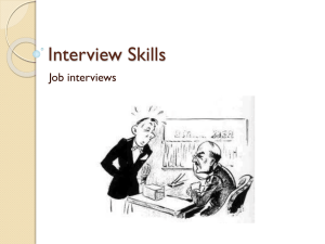 Interview Skills