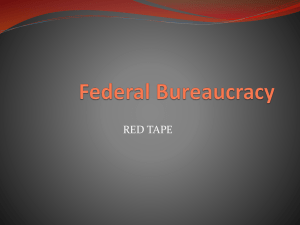 Federal Bureaucracy