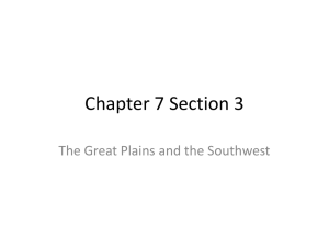 Great Plains & Southwest: Texas Independence & Trade