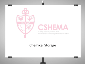 Chemical Storage