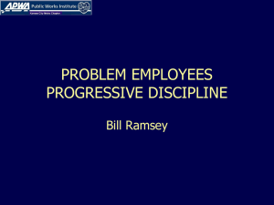 Disciplinary Action