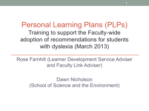 Training session PowerPoint slides