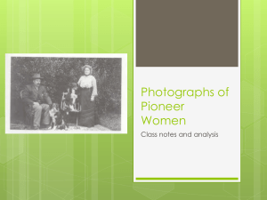 Pioneer Women Poem Analysis: Ruth Dallas