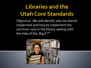 Libraries and the Common Core