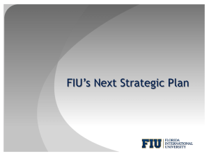FIU Strategic Plan: Vision, Themes, and Committees