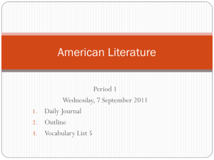 American Literature