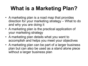 Marketing Plan: A Comprehensive Guide