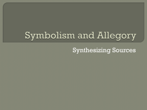 Symbolism and Allegory: Literary Analysis