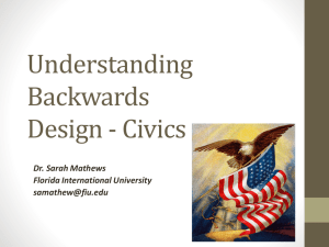 Understandings - Department of Social Sciences