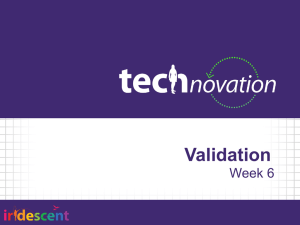 Validate - Iridescent