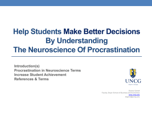 Helping Students Make Better Decisions By Understanding The