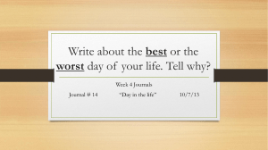 Journal Prompts: Personal Reflection & Relationships