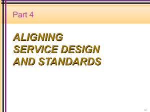 Service Innovation & Design: Blueprinting & Gap Analysis