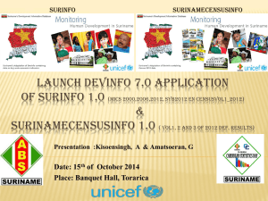 SURINFOPRES - CARICOM Statistics