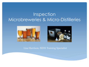 +++++++++++++ Ieha Southern Chapter Microbrewery Inspection