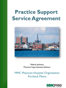 MMC PHO Practice Coaching Agreement