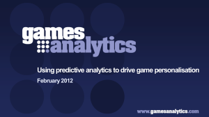 GamesAnalytics PPT Template