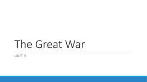 Causes of the Great War