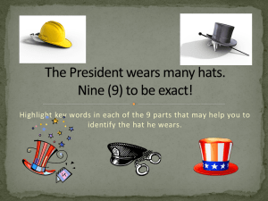 President's Roles: Understanding the Many Hats