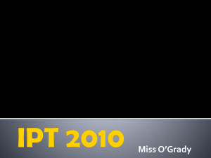 IPT 2010 - Yr11IPTStPatsDundas