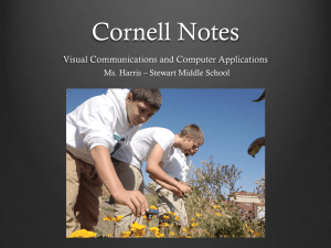 Cornell Notes