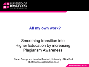 my own work?