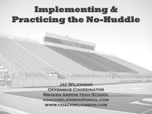 Attacking Zone Coverages with a Multiple Formation