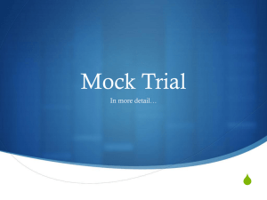 Mock Trial